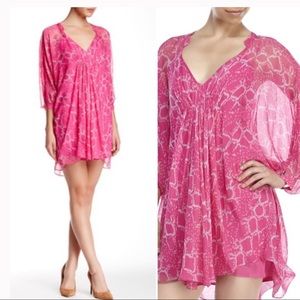 Diane von Furstenberg "Fleurette" kaftan dress